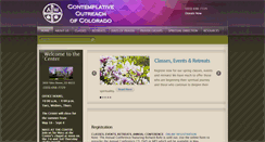 Desktop Screenshot of contemplativeoutreach-co.org